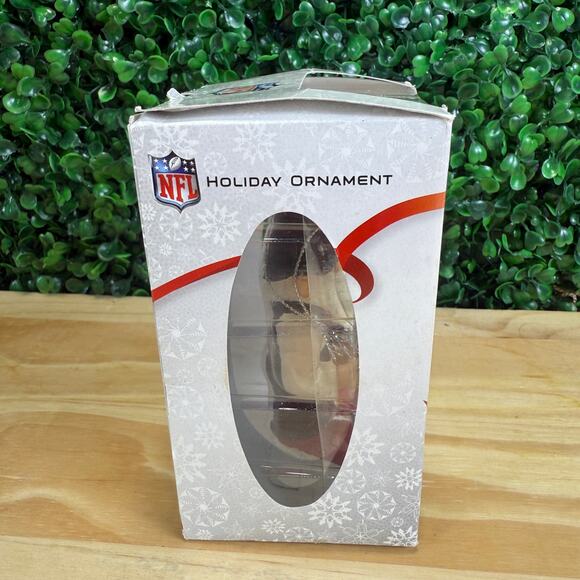 NIB Houston Texans Christmas Ornament NFL Gnome Football Holiday Elf - Picture 9 of 11